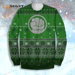 Hulk Marvel Ugly Christmas Sweater