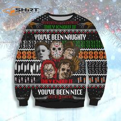 Horror Knitting Pattern Ugly Christmas Sweater