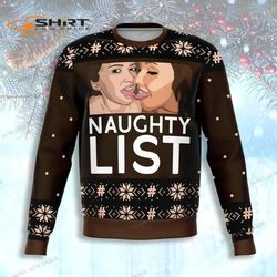 Girls Do Naughty List Ugly Christmas Sweater