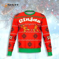 Ginjas Funny Christmas Ugly Christmas Sweater