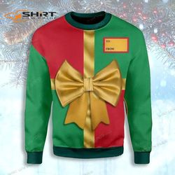Gift Box Womens Ugly Christmas Sweater
