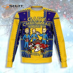 Gary Vault 108 Fallout Ugly Christmas Sweater
