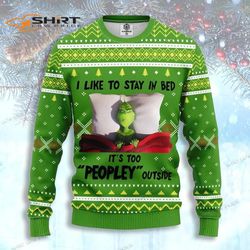 Grinch Sleep Ugly Christmas Sweater