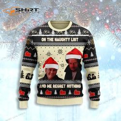 Home Alone Harry And Marv On The Naughty List Ugly Christmas Sweater