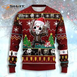 Friday The 3Th Funny Ugly Christmas Sweater