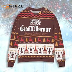 Grand Marnier Maison Fondee En 1827 Ugly Christmas Sweater