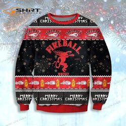 Fireball Whiskey Ugly Christmas Sweater