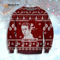 Fight Club Ugly Christmas Sweater
