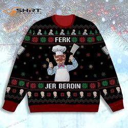 Ferk Jerberdin Chef All Ugly Christmas Sweater