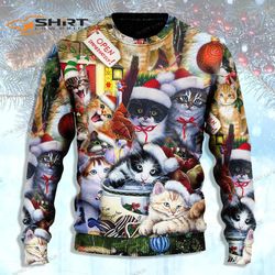 Cute Cats Ugly Christmas Sweater