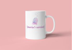 Personalized Version Name Mug | Custom Name Mug | Subtle Merch Coffee Mug | Swiftea Custom Name