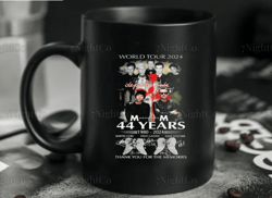 Depeche Mode World Tour 2024 Mug, Memento Mori 1980 – 2024 Coffee Mug, Depeche Mode 44 Years Ceramic Mug