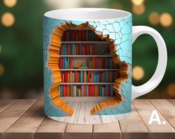 Coffee Mug Book Lover Mug Librarian Coffee Mug Gift For Teacher Christmas Gift Best Friend Gift Christmas Gift Idea