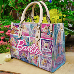Barbie Leather Handbag, Fairy Tail Leather Handbag Custom