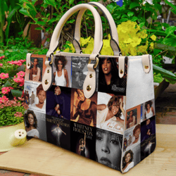 Whitney Houston Leather Handbag