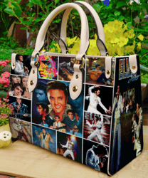 Elvis Presley 2 Leather Handbag, Elvis Presley Leather Bag