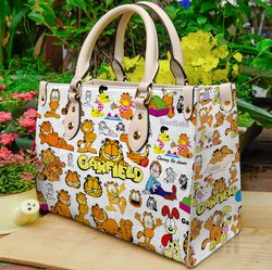 Garfield 3 Leather Handbag