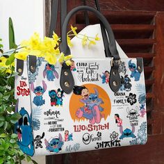 Stitch lilo lovers luxury handbag leather bag for women