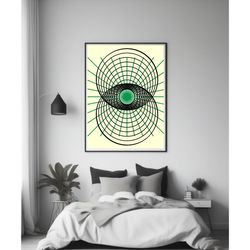 Eyelash / Eye / Eye Wall Art / Vector Eye / Unique Design / Printable Wall Art