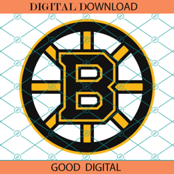Boston Bruins Logo Svg, Boston Bruins logo Svg, Boston Bruins Svg, Bruins Svg, B,NFL svg,Super Bowl svg,Football svg, NF