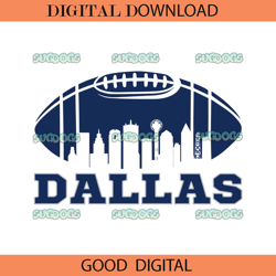 Dallas Cowboys 1960 Football Skyline SVG,NFL svg,Super Bowl svg,Football svg, NFL bundle, NFL football, NFL, Super Bowl