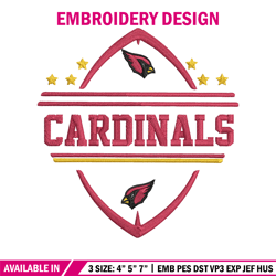 Arizona Cardinals embroidery design, Arizona Cardinals embroidery, NFL embroidery, sport embroidery, embroidery design