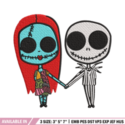 Doll couple embroidery design, Skeleton embroidery, Embroidery file, Embroidery shirt, Emb design, Digital download