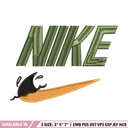 Green Nike embroidery design, Green Nike embroidery, Nike design, Embroidery shirt, logo shirt, Instant download
