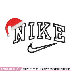 nike hat embroidery design, chrismas embroidery, nike design, embroidery shirt