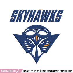 Tennessee Martin Skyhawks embroidery design, Tennessee Martin Skyhawks embroidery, Sport embroidery, NCAA embroidery