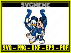 Daffy Minnie Indianapolis Colts Nfl SVG PNG DXF EPS PDF Clipart For Cricut Daffy,NFL svg,NFL Football,Super Bowl, Super