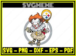 IT Pittsburgh Steelers Nfl SVG PNG DXF EPS PDF Clipart For Cricut IT Pittsburgh ,NFL svg,NFL Football,Super Bowl, Super