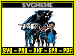 Slasher Carolina Panthers Nfl SVG PNG DXF EPS PDF Clipart For Cricut Slasher Car,NFL svg,NFL Football,Super Bowl, Super