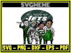 Slasher New York Jets Nfl SVG PNG DXF EPS PDF Clipart For Cricut Slasher New Yor,NFL svg,NFL Football,Super Bowl, Super