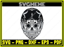 Sugar Skull Oakland Raiders Nfl SVG PNG DXF EPS PDF Clipart For Cricut Sugar Sku,NFL svg,NFL Football,Super Bowl, Super