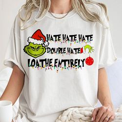Hate Double Hate Loathe Entirely, Double Hate Sweatshirt, Me