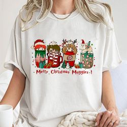 Magic Coffee Latte Christmas Shirt, HP Christmas Sweatshirt,