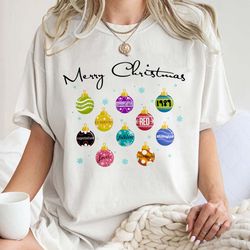 Merry Christmas Shirt, Cute Famous Christmas Ball Shirt, Era