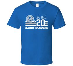 King Barry Sanders Detroit Football Fan T Shirt