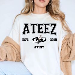 Ateez Atiny Shirt, Ateez World Tour Shirt, Kpop ATEEZ Tshirt, Ateez Fan Shirt, Ateez Concert Shirt, Ateez San Hongjoong