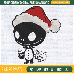 baby nightmare santa hat embroidery designs, halloween machine embroidery design,embroidery design,embroidery svg,machin