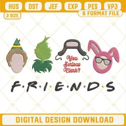 Christmas Friends Embroidery Design File.jpg