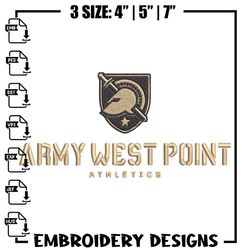 Army Black Knights Logo embroidery design, NCAA embroidery, Sport embroidery,Logo sport embroidery,Embroidery design,Emb