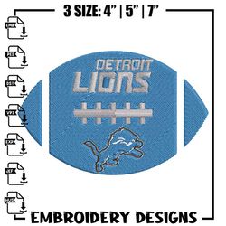 Ball Detroit Lions embroidery design, Detroit Lions embroidery, NFL embroidery, sport embroidery, embroidery design.,Ani