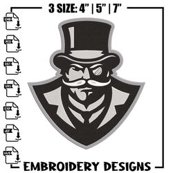 Austin Peay State logo embroidery design, NCAA embroidery, Sport embroidery,logo sport embroidery, Embroidery design,Ani
