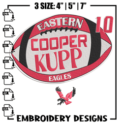 Eastern Washington design embroidery design,NCAA embroidery, Sport embroidery,logo sport embroidery,Embroidery design
