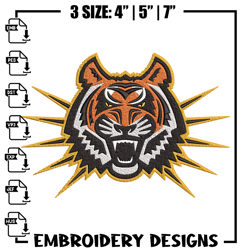 Frederick Douglass logo embroidery design, College embroidery,Sport embroidery, logo sport embroidery, Embroidery design