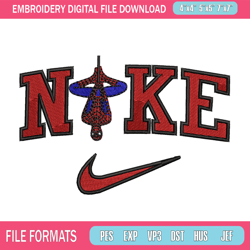Nike spiderman embroidery design, Spiderman embroidery, Nike design, Embroidery shirt, Embroidery file, Digital download