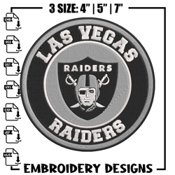 Coins Las Vegas Raiders embroidery design, Raiders embroidery, NFL embroidery, sport embroidery, emb817