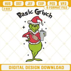 Basic Grinch Stanley Tumbler Embroidery Design Files.jpg